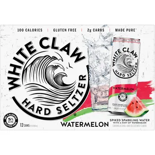 White Claw Watermelon Hard Seltzer