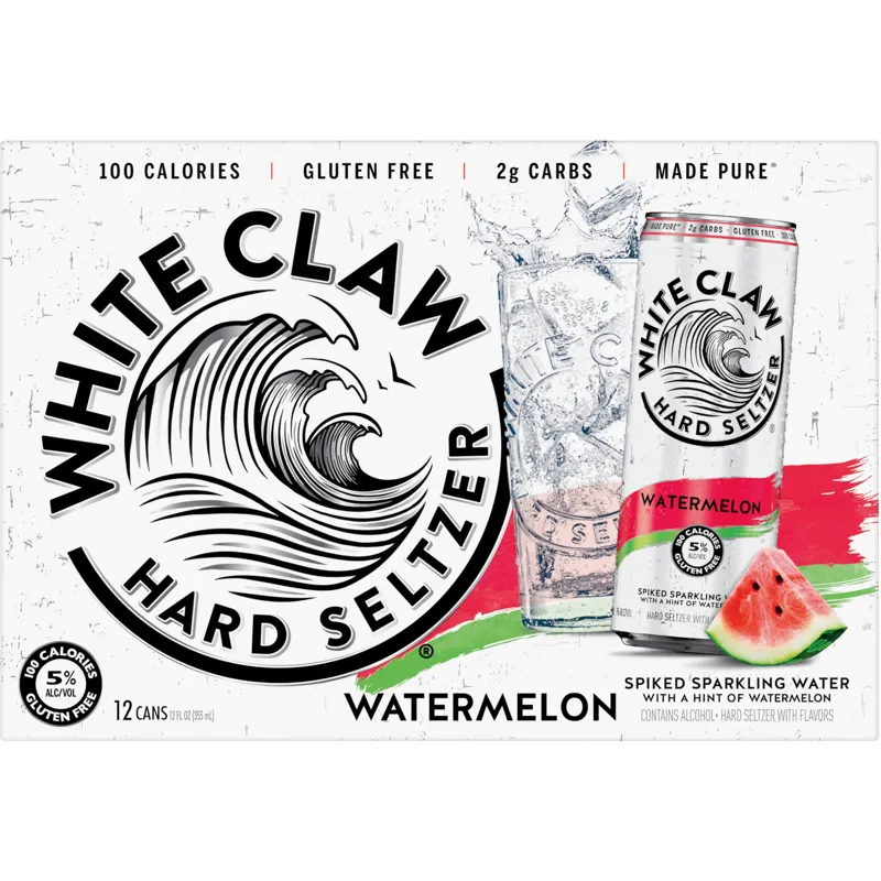 White Claw Watermelon Hard Seltzer view 1