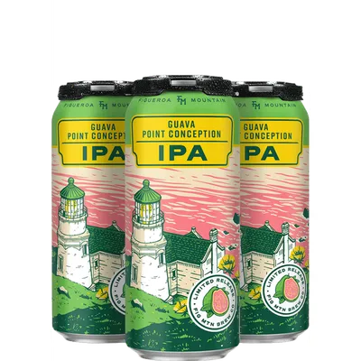Figueroa Mountain Guava Point Conception IPA 4 Pack 16oz