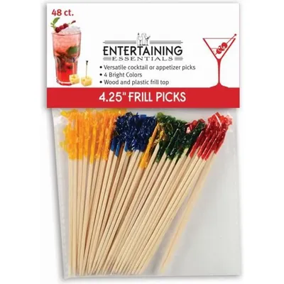 Gift Essentials Frill Picks 4.25 Inch Bag