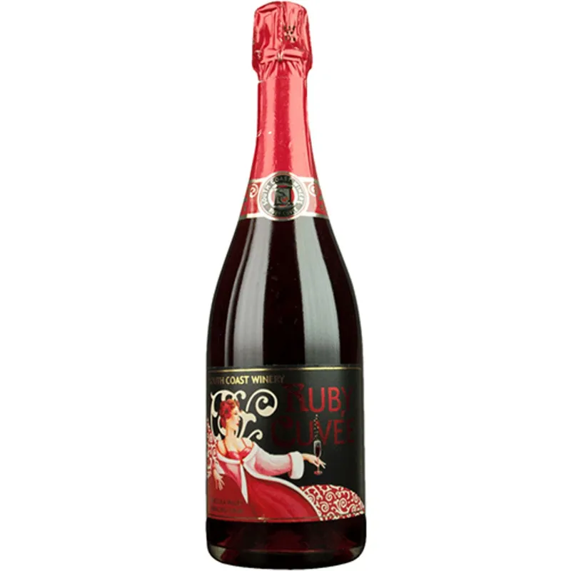 South Coast Winery Ruby Cuvee Sparkling Syrah view 1