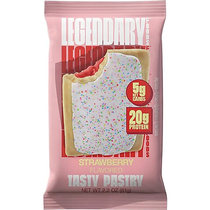 Legendary Foods Strawberry Tasty Pastry view 1
