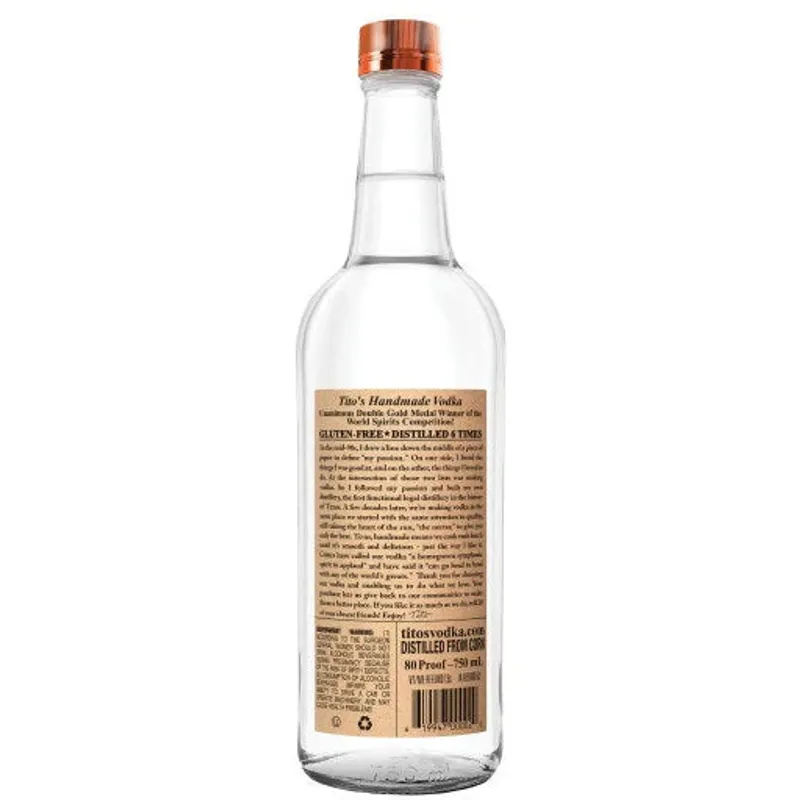 Tito's Handmade Vodka view 2