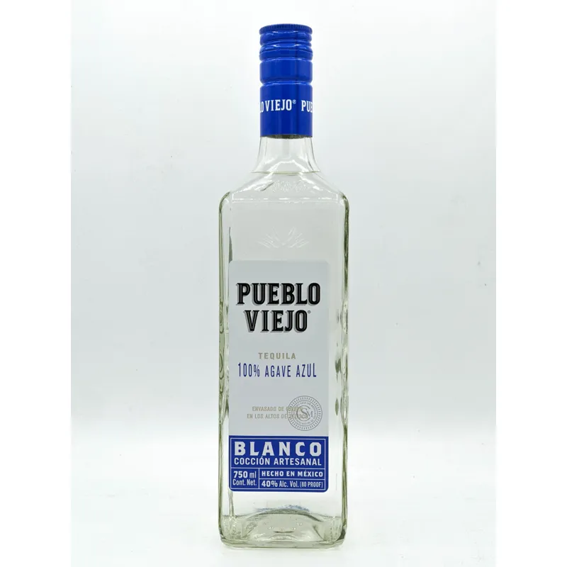 Pueblo Viejo Blanco Tequila view 1