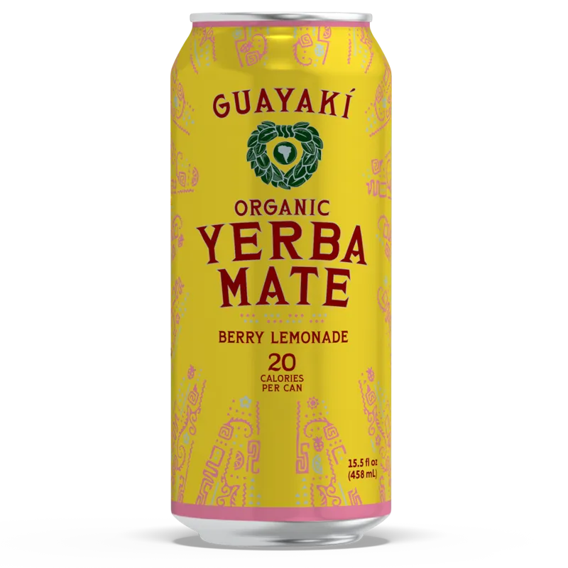 Guayaki Yerba Mate Organic Berry Lemonade view 1