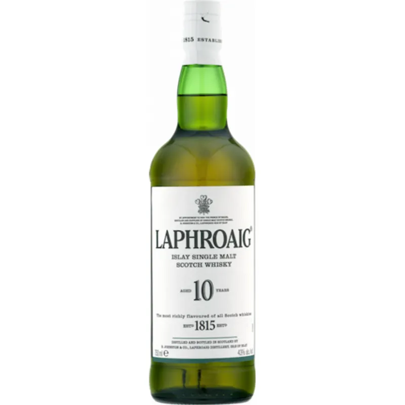 Laphroaig Islay Single Malt Scotch Whisky 10 Year view 1