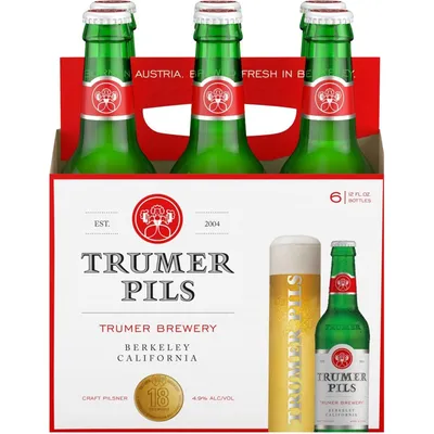 Trumer Pils 6 Pack 12 oz Bottles