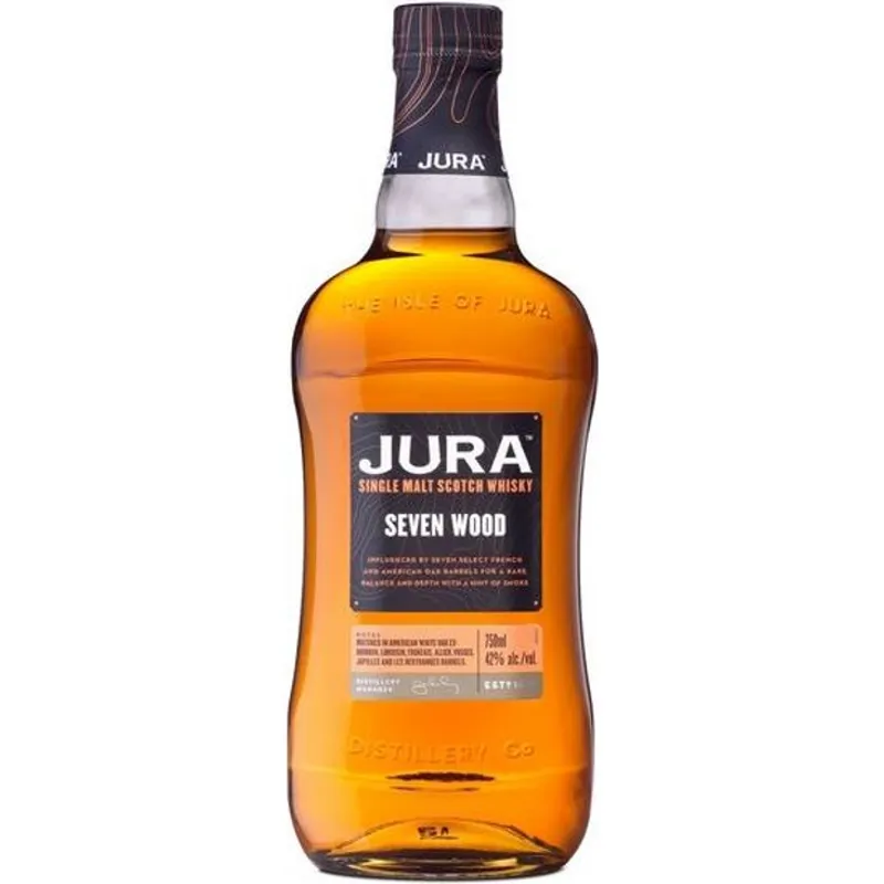 Jura Single Malt Scotch Whisky Seven Wood view 1