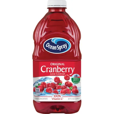 Ocean Spray Cranberry Juice Cocktail Original 64 oz Bottle
