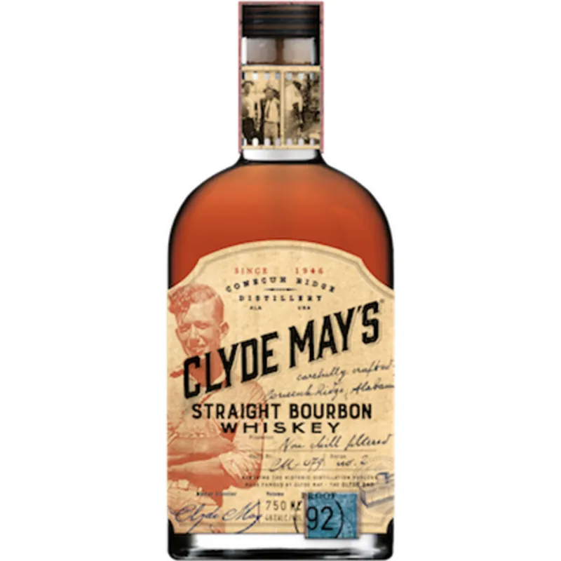 Clyde Mays Straight Bourbon Whiskey view 1