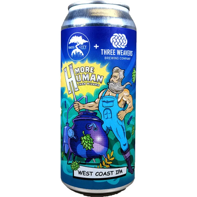 Smog City / Three Weavers More Human Than Wizard West Coast IPA view 1