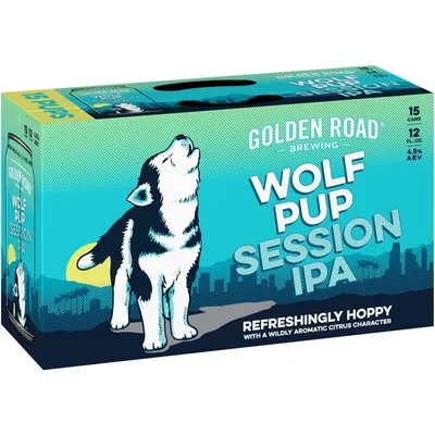 Golden Road Brewing Wolf Pup Session IPA 15x 12oz Cans