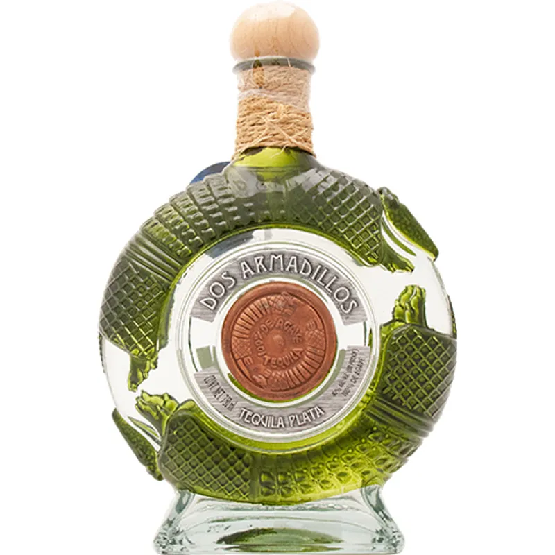 Dos Armadillos Plata Tequila view 1
