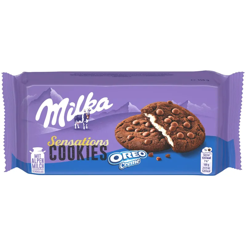 Milka Sensations Cookies Oreo view 1
