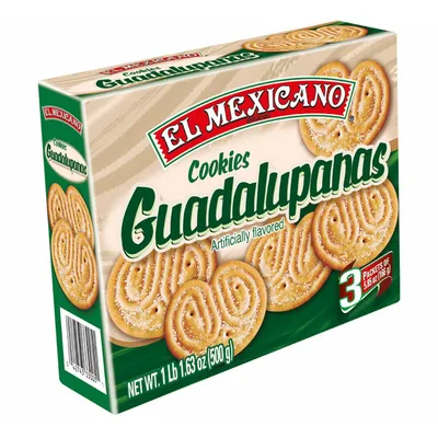 El Mexicano Guadalupanas Cookies 1 lb 1.63 oz