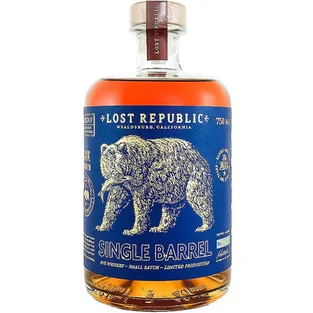 Lost Republic Single Barrel Rye Whiskey