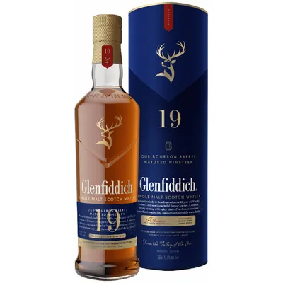 Glenfiddich 19 Year Old Single Malt Scotch Whisky 750 mL