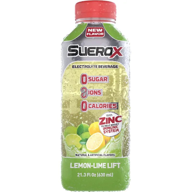 SueroX Electrolyte Beverage, Lemon-Lime Lift view 1