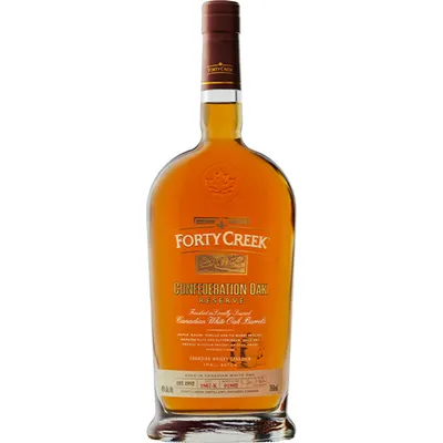 Forty Creek Confederation Oak Reserve Canadian Whisky 750ml Bottle