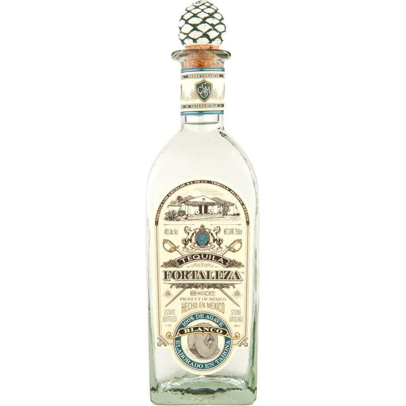 Fortaleza Blanco Tequila view 1