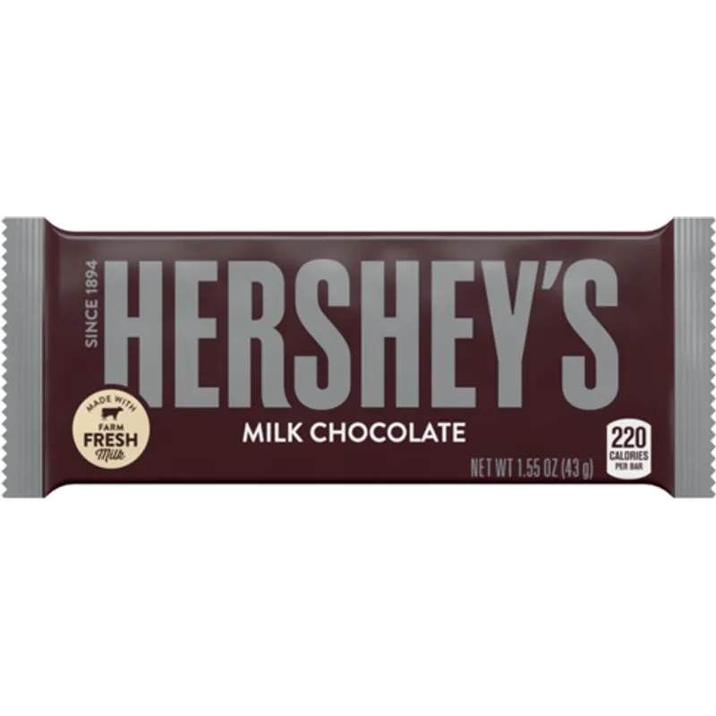 Hershey's Milk Chocolate Bar view 1