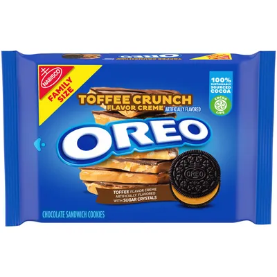 OREO Toffee Crunch Family Size 17 oz Bag