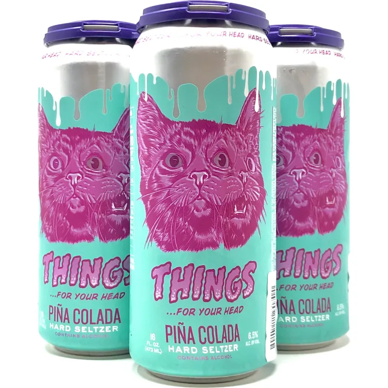 Things For Your Head Pina Colada Hard Seltzer view 1
