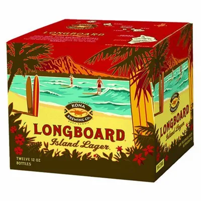 Kona Brewing Co. Longboard Island Lager 12pk 12oz bottles