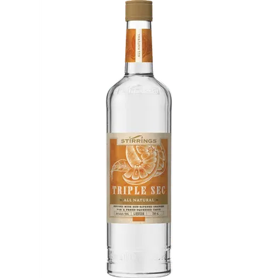 Stirrings Triple Sec All Natural 750ml Bottle