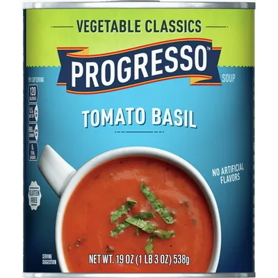 Progresso Vegetable Classics Tomato Basil Soup 19oz Can