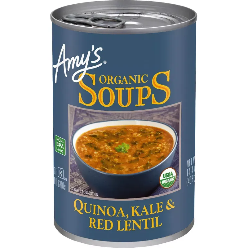 Amys Organic Soups Quinoa Kale & Red Lentil view 1