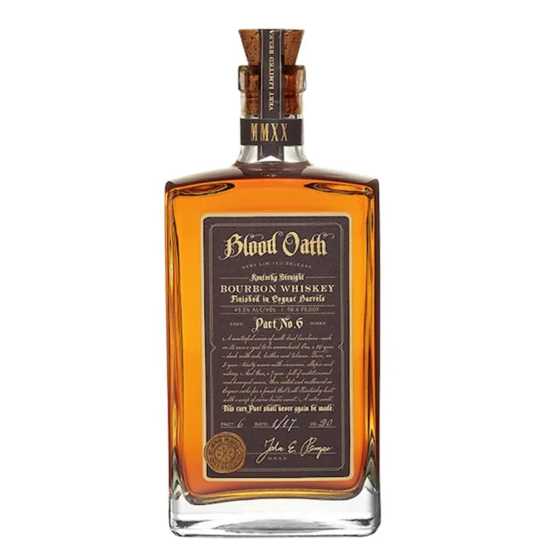 Blood Oath Bourbon 2020 7 Year view 1