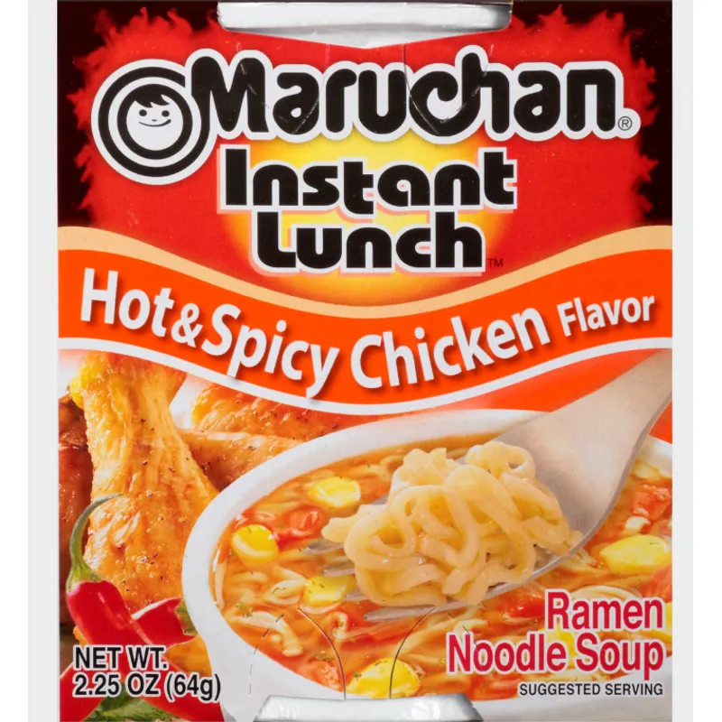 Maruchan Instant Lunch Hot & Spicy Chicken Flavor Ramen Noodle Soup view 1
