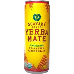 Guayaki Yerba Mate Sparkling Cranberry Pomegranate