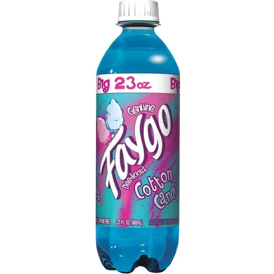 Faygo Cotton Candy Soda 23oz Bottle