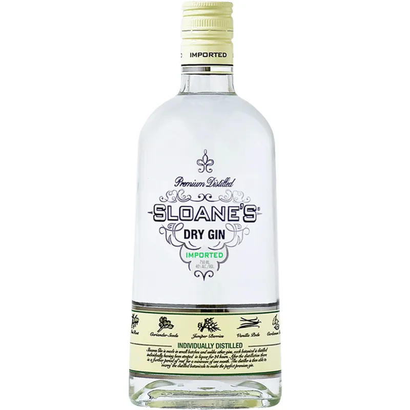 Sloane's Dry Gin view 1