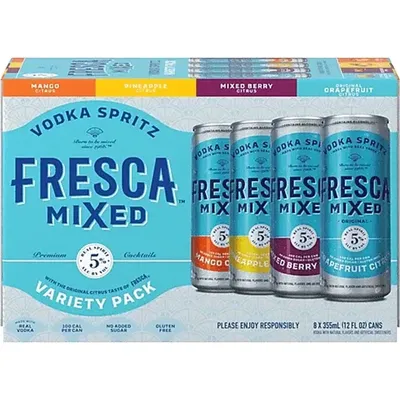 Fresca Vodka Spritz Variety Pack 12oz 8 Cans