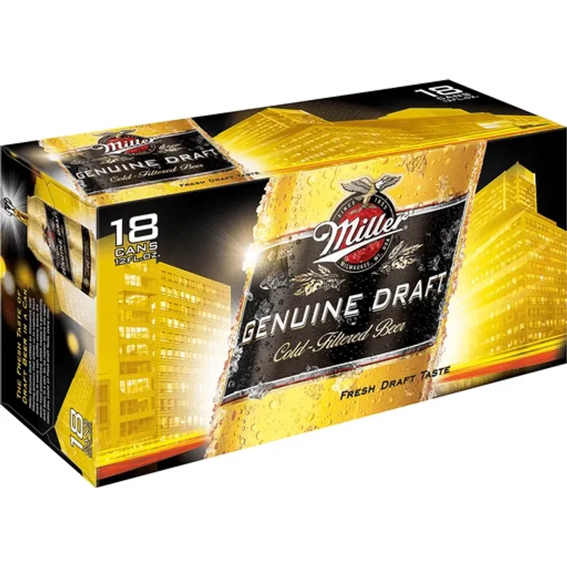Miller Genuine Draft view 1