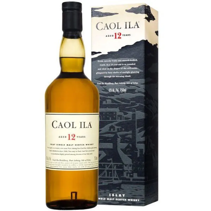 Caol Ila 12 Year Single Malt Scotch Whisky view 1
