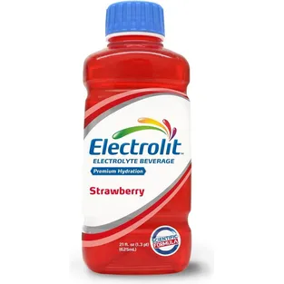Electrolit Strawberry Rehydrating Serum Sports Drink Plastic