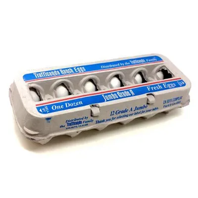 Trafficanda Ranch Eggs Grade A 12 ct Cartons