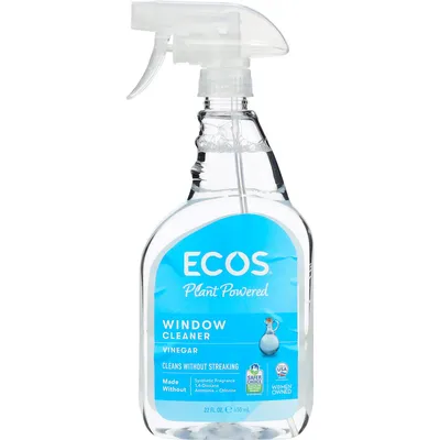 Ecos Window Cleaner 22oz Bottle