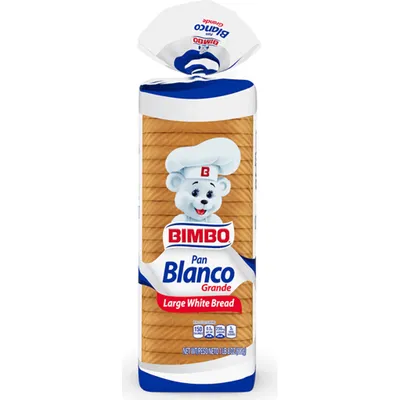 Bimbo Pan Blanco White Bread 24oz Bag