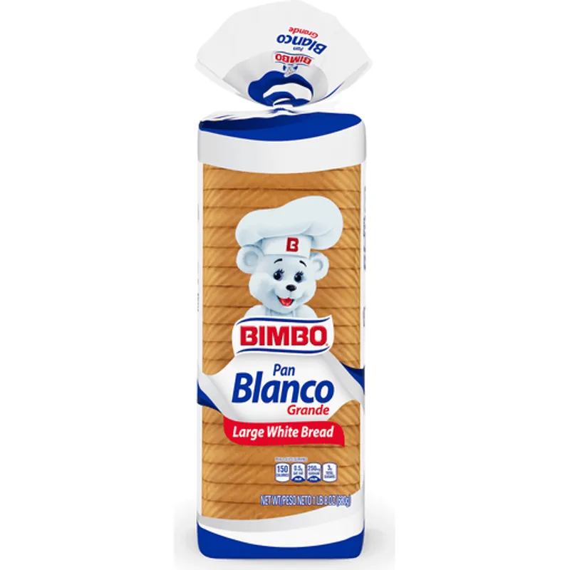 Bimbo Pan Blanco White Bread view 1