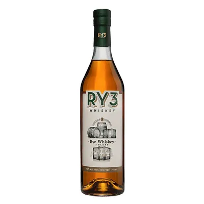 RY3 Whiskey Rum Cask Finish Rye Whiskey 750ml