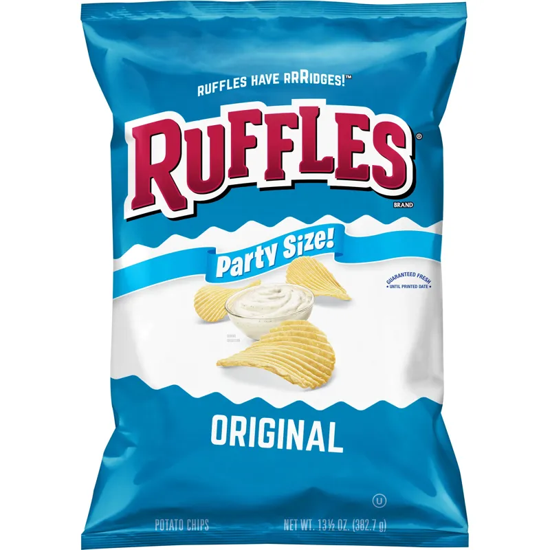 Ruffles Potato Chips Original Party Size view 1