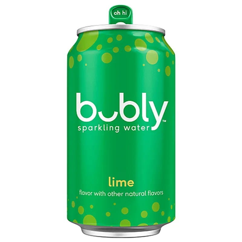 Bubly Lime Sparkling Water view 1