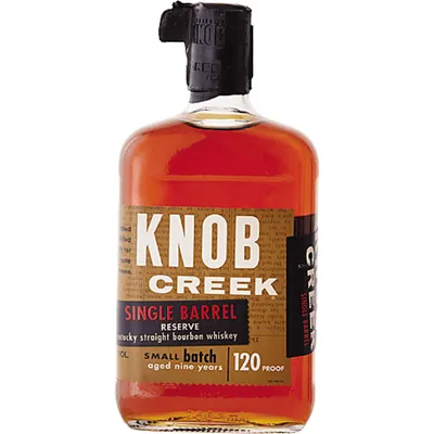 Knob Creek Single Barrel Select Bourbon Kentucky Straight Bourbon Whiskey 750mL