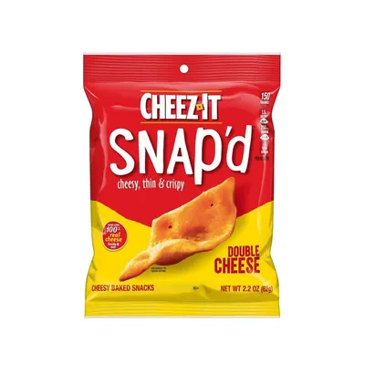 Cheez-It Snap'd Double Cheese Crackers 7.5 oz