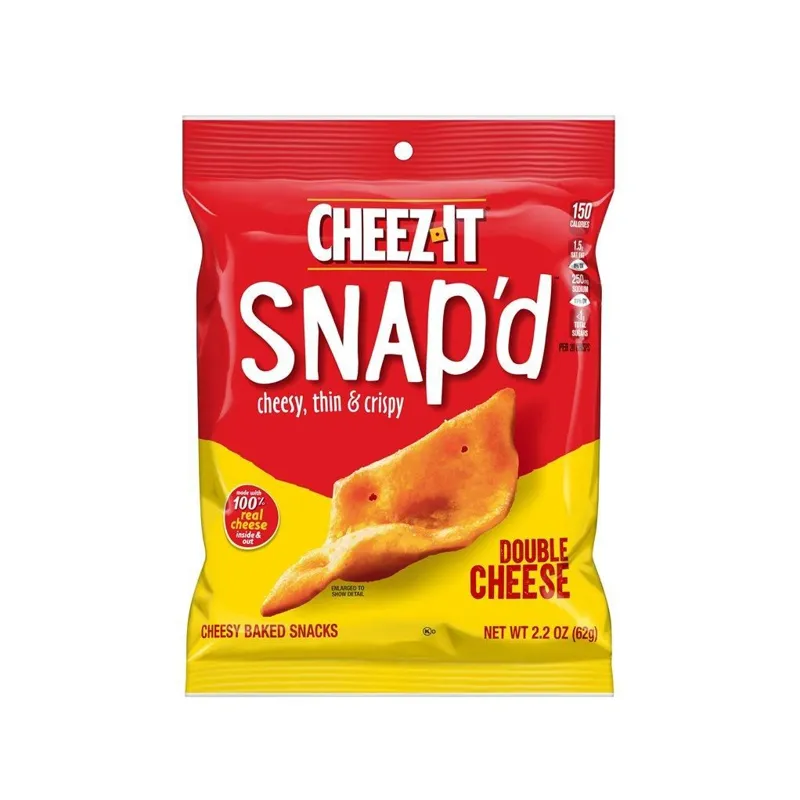 Cheez-It Snap'd Double Cheese Crackers view 1